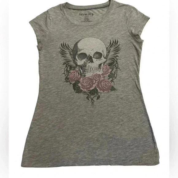 Juniors Wound Up Skull Tee Size 3-5. EUC Measurements in pictures - Picture 1 of 5